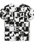 DKNY Black And White Bright Logo T-Shirt
