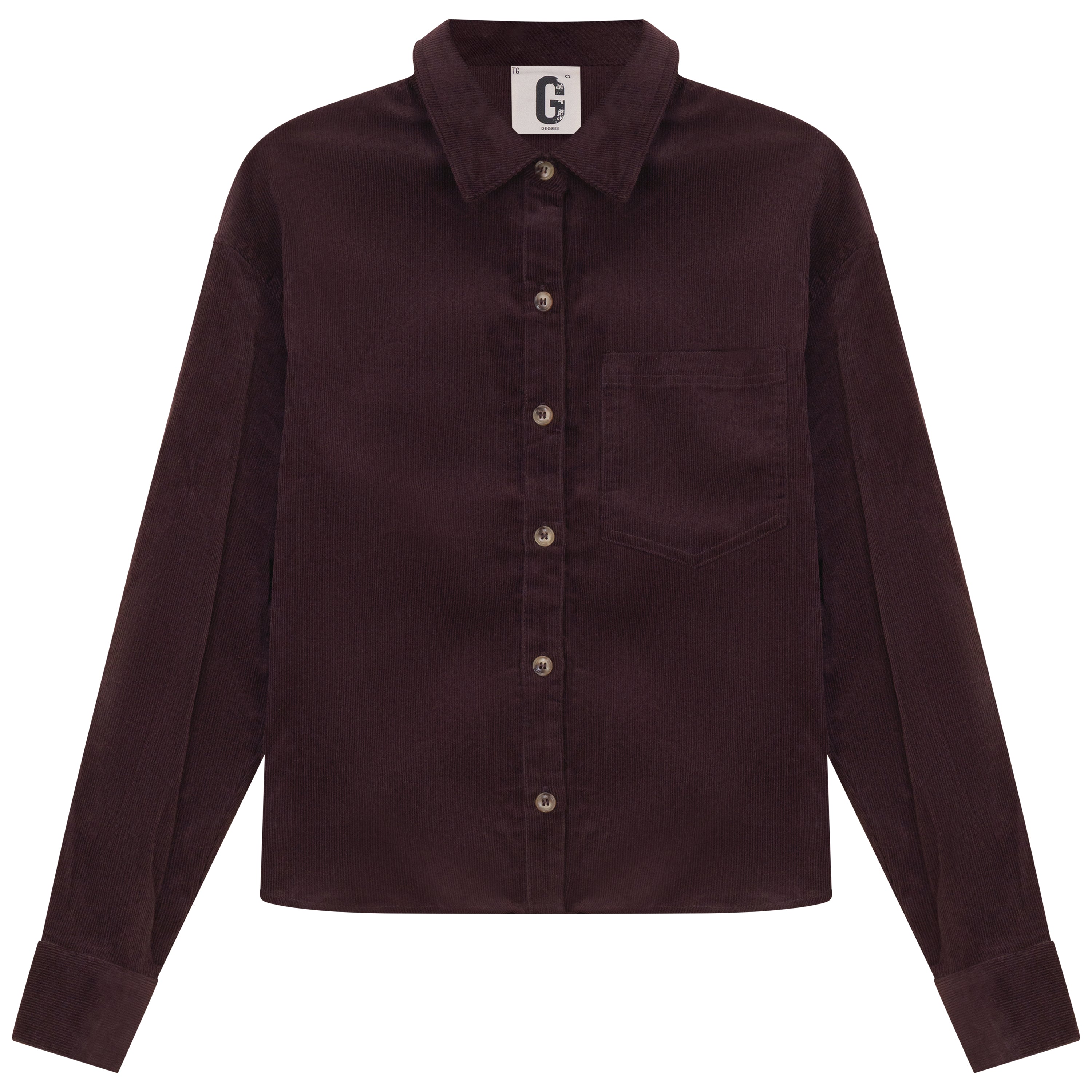 Degree Burgundy Corduroy Shirt