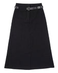 Degree Black Pocket Detail Line Skirt