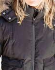 Ibis Girls Matte Front Pocket Bomber