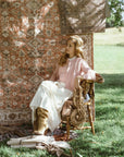 Gem Pink Mohair Sweater Set