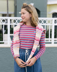 Froo Style Stripe Cordelia Top