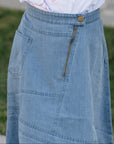 Froo Style Light Denim Kai Skirt