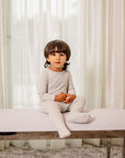 Pouf Blue Vintage Bear Footie + Hat