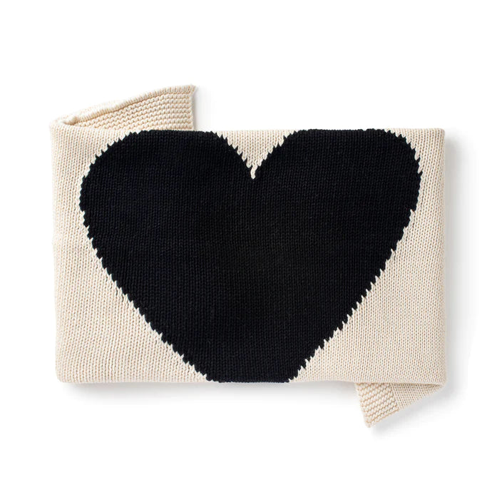 Domani Home Heart Knit Blanket