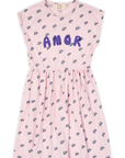 Wander And Wonder Lilac Daisy Floral Daniela Dress