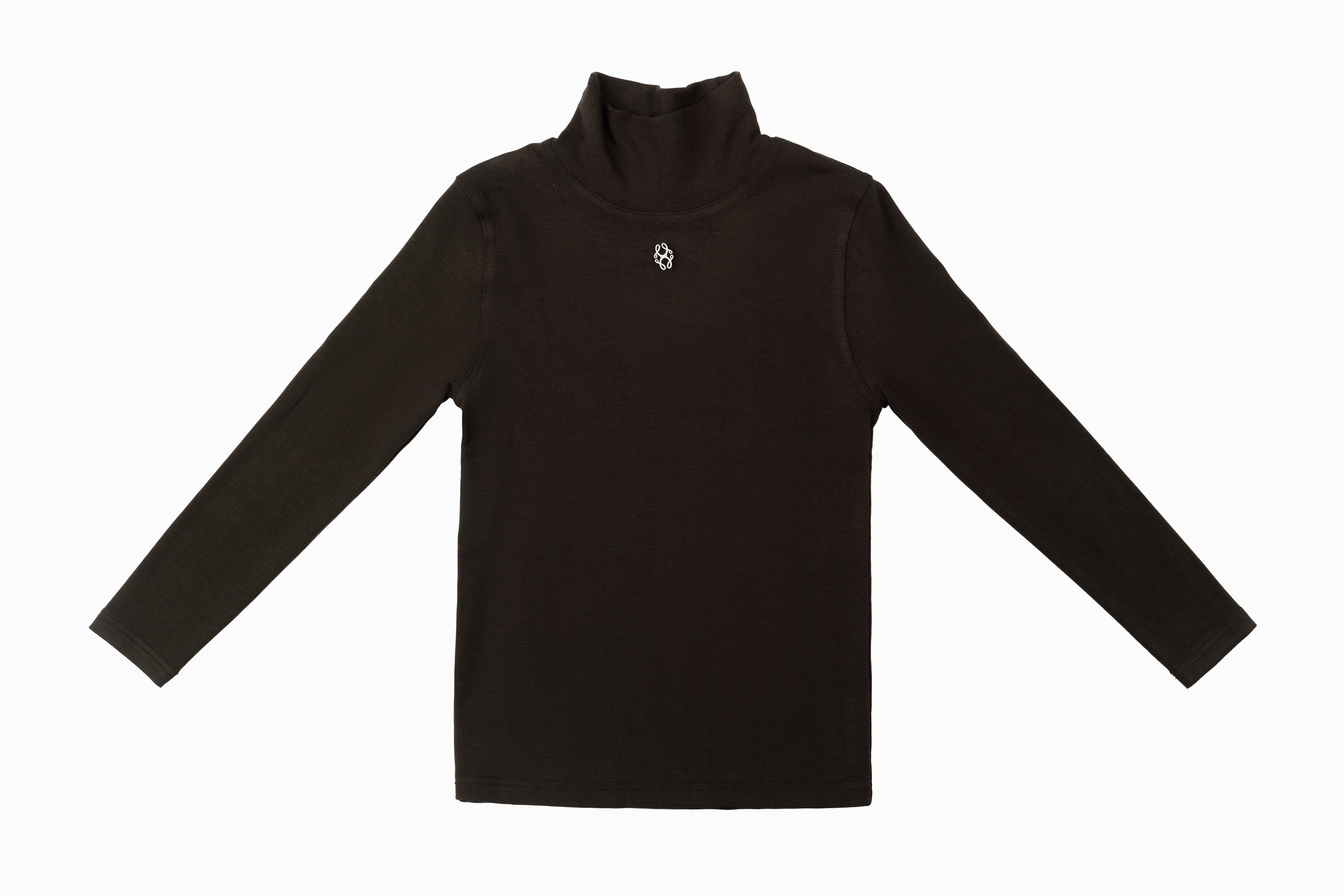 Cottier Cocoa Eleanor Turtleneck