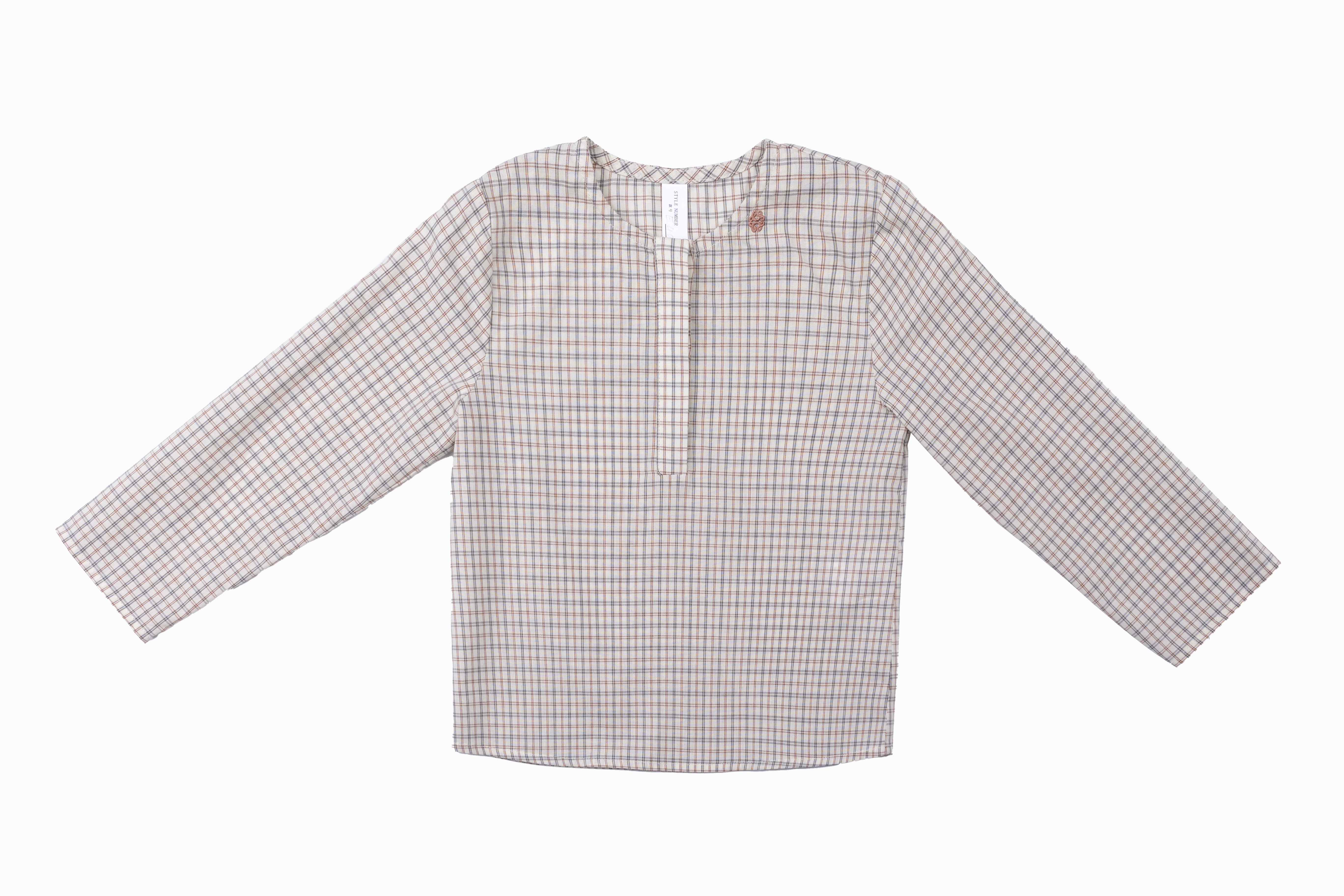 Cottier Multi Micro Plaid Shirt