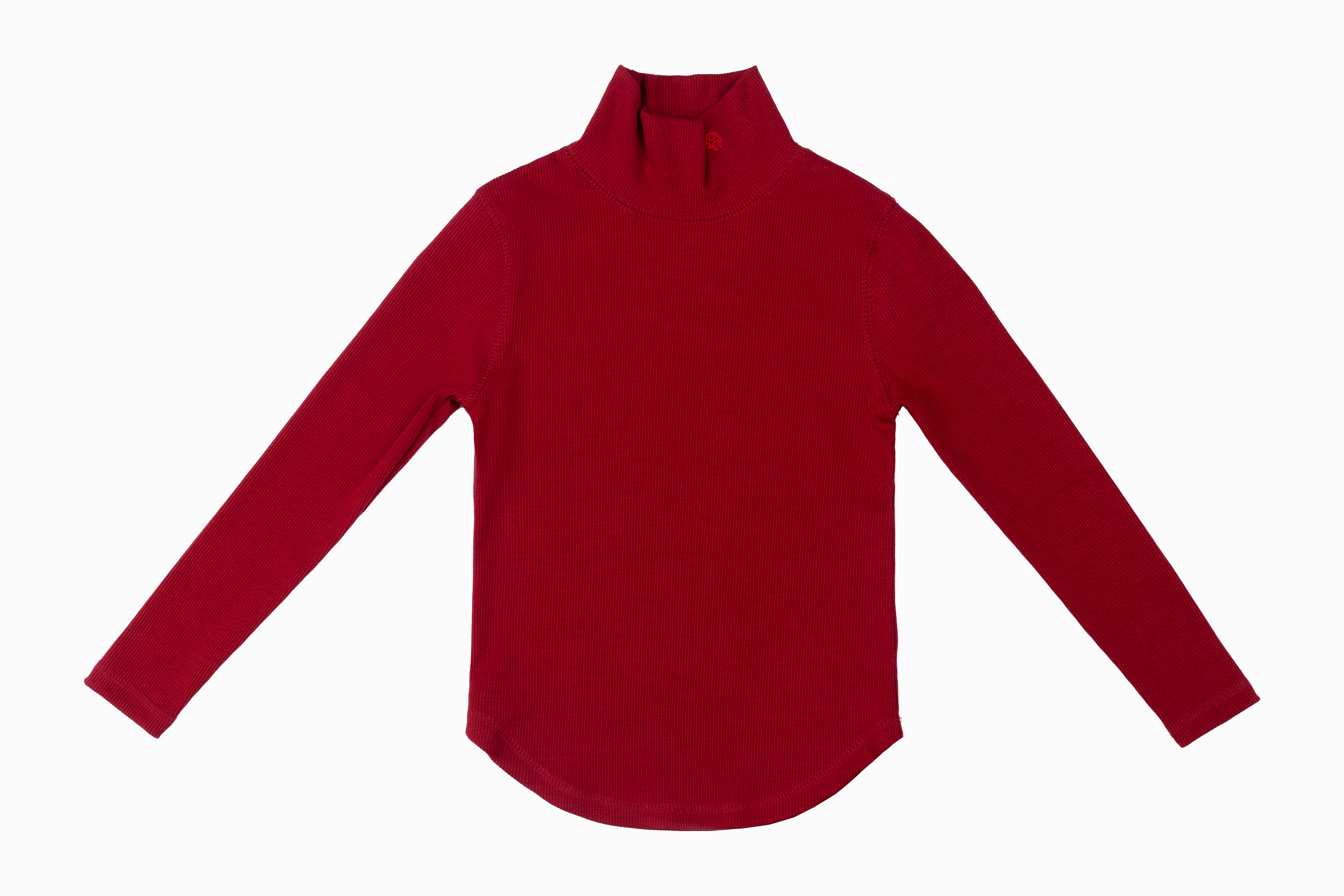 Cottier Crimson Delilah Turtleneck
