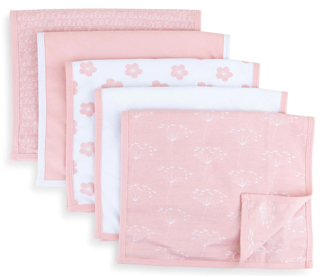 Ely&#39;s And Co 5 Pack Burp Cloth