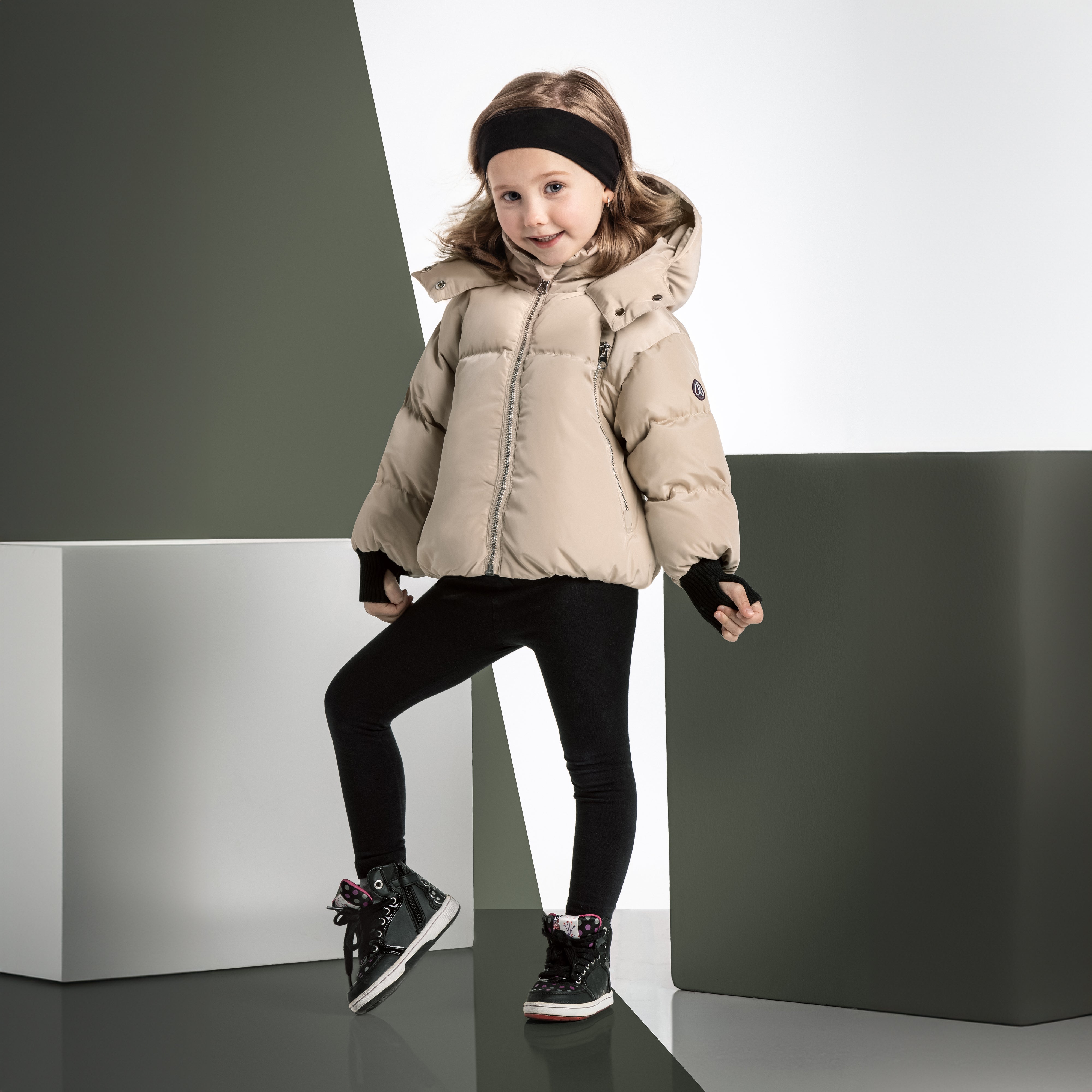 Ellabee Chiara Tan Puffer Coat