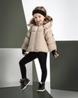 Ellabee Chiara Tan Puffer Coat