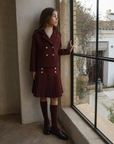 RetroKid Burgundy Emerson Jacket