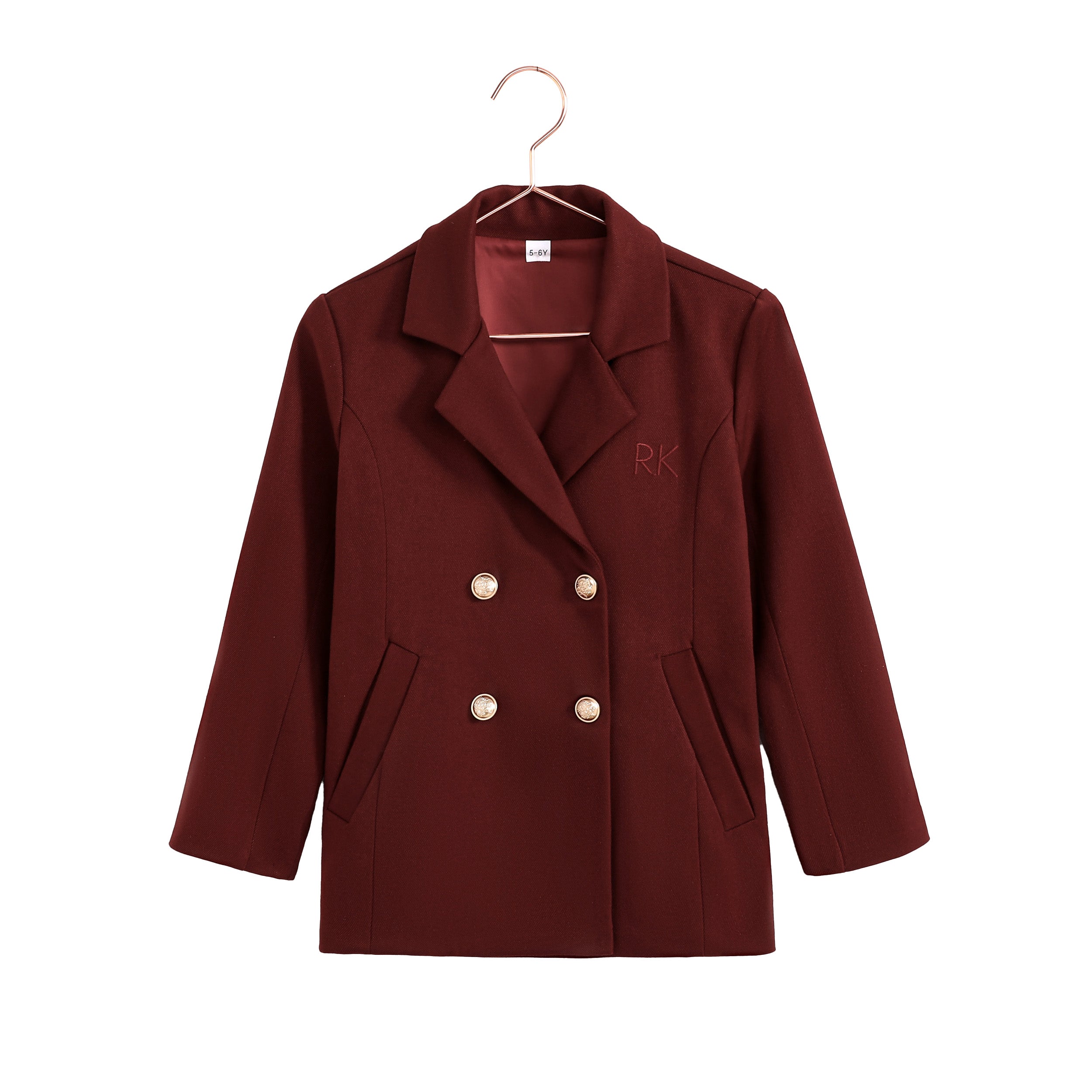 RetroKid Burgundy Emerson Jacket