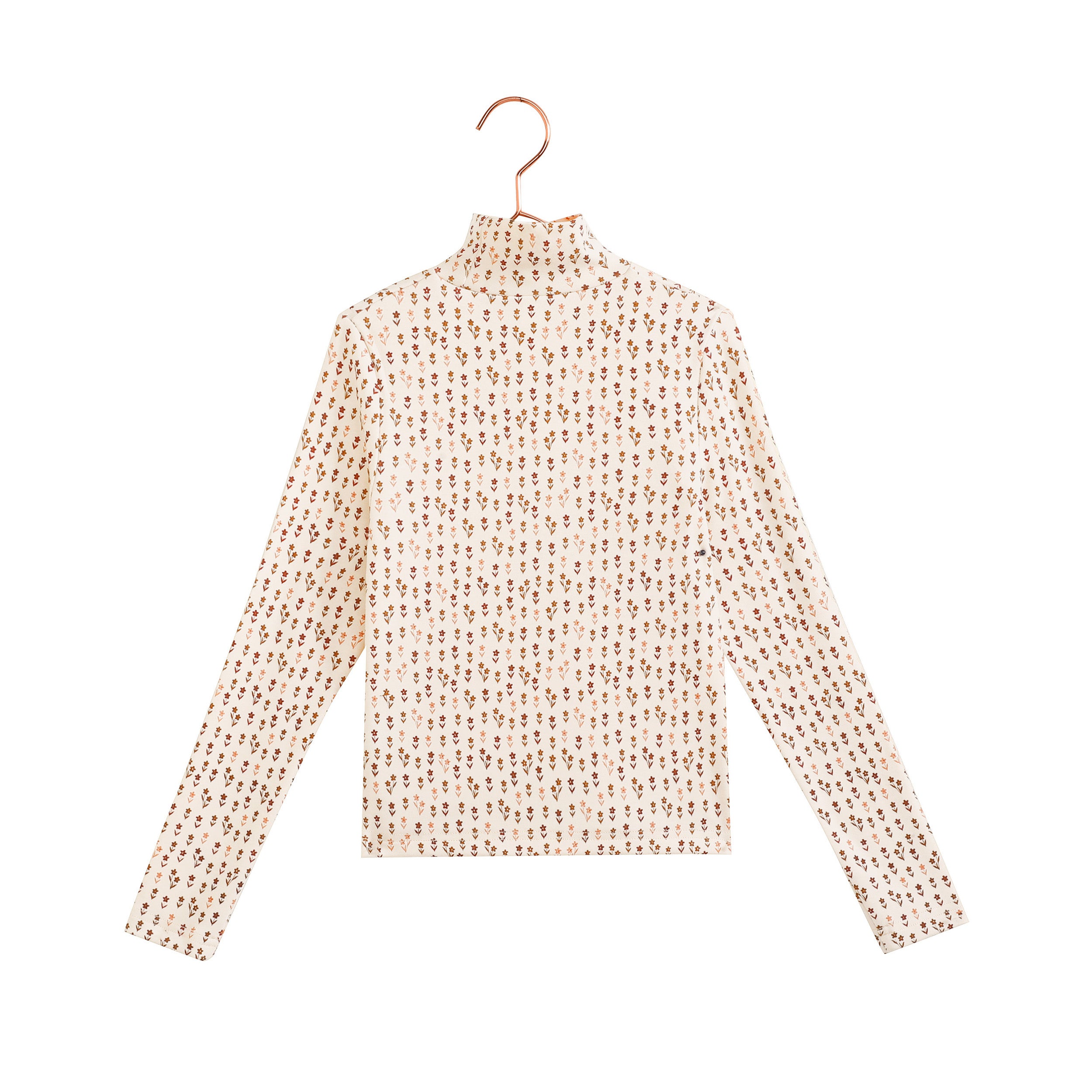 RetroKid Floral Emerson Printed Turtleneck