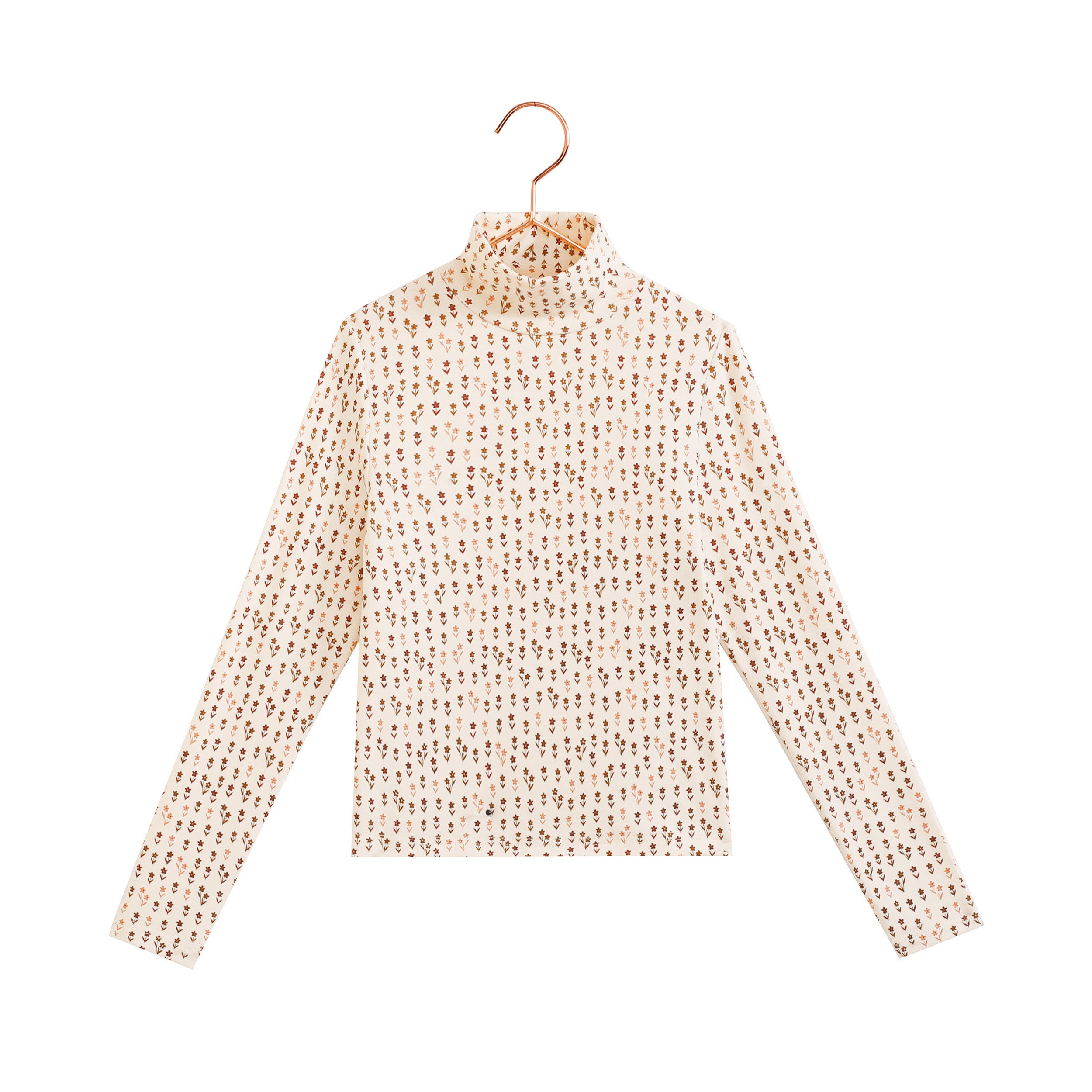 RetroKid Floral Emerson Printed Turtleneck
