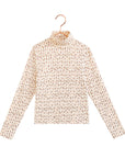 RetroKid Floral Emerson Printed Turtleneck