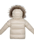 Ellabee Lea Beige Racoon Fur Baby Coat