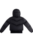 Ellabee Emma Black Raspberry Lining Down Bomber