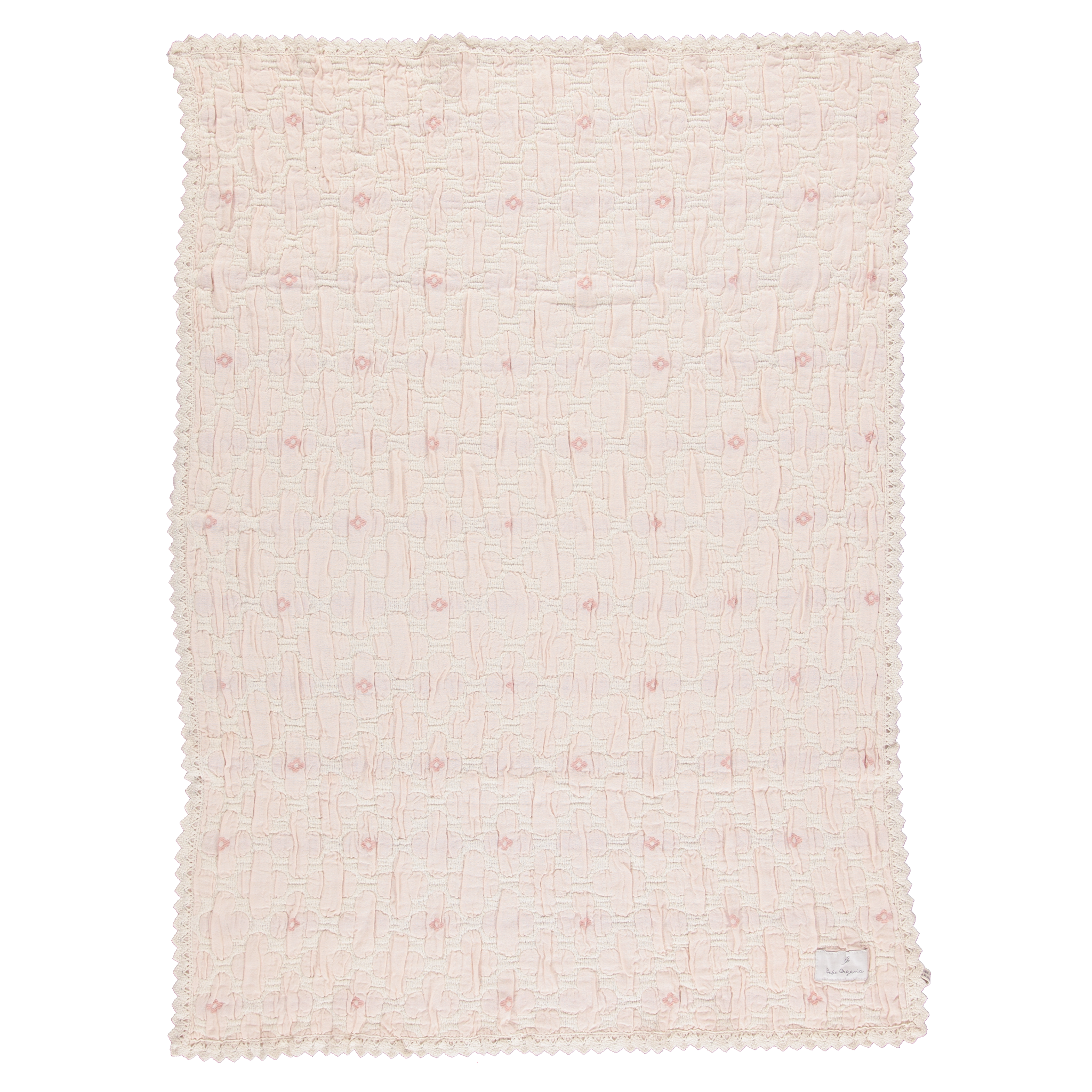 Bebe Organic Flower Blanket