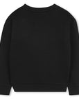 Hugo Black Diamond Center Logo Sweatshirt