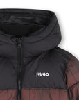 Hugo Chicory Coffee Padded Coat
