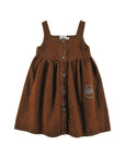 Loud Polka Dot Choco Strap Dress