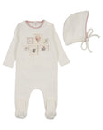 Bee And Dee Gallery Footie + Hat