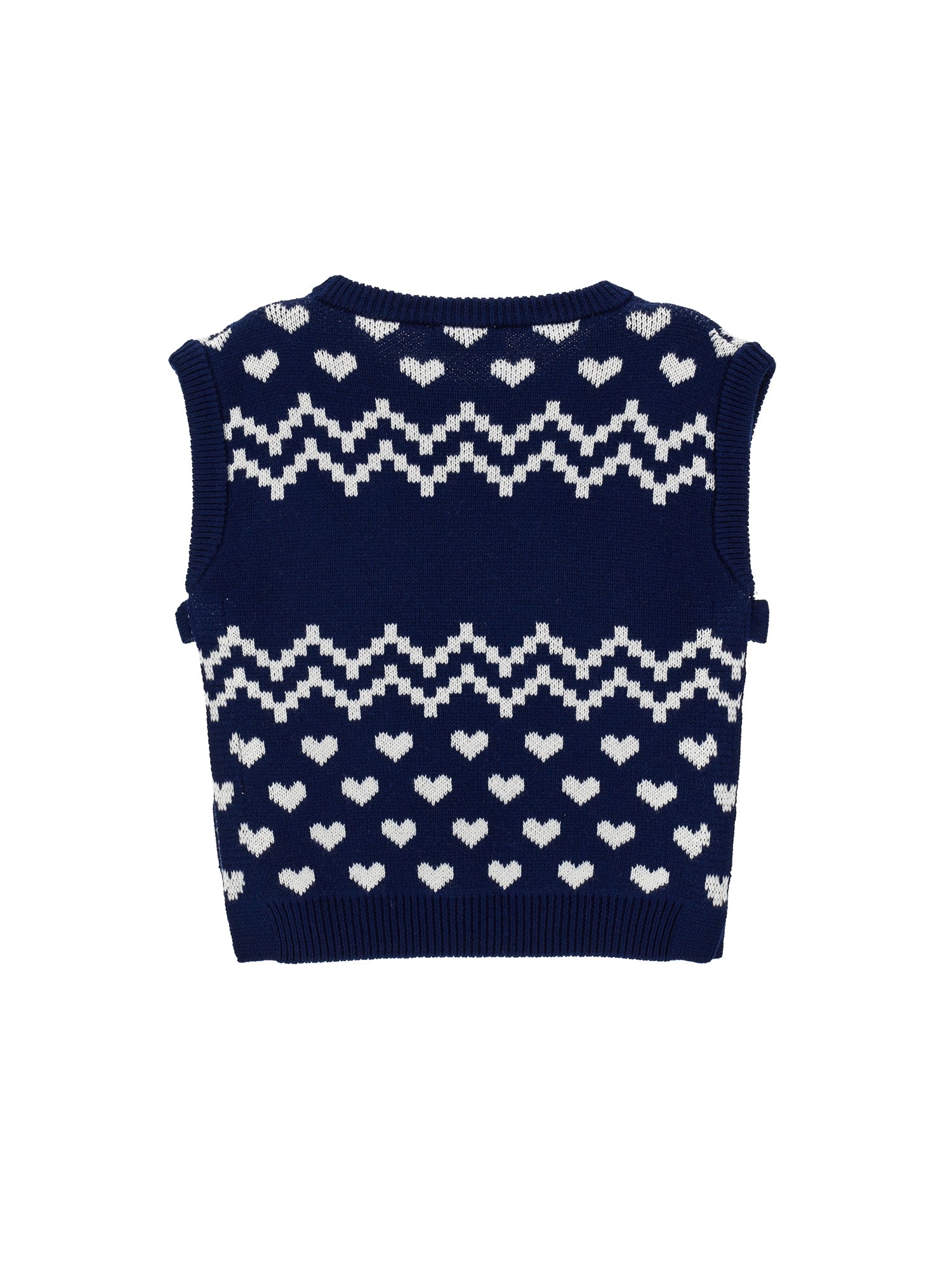 Philosophy Blu Scuro Hearts Sweater Vest