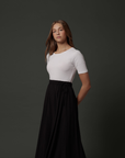 Zaikamoya Black Leslie Skirt