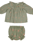 Early Sunday Libby Baby Dress With Bloomer