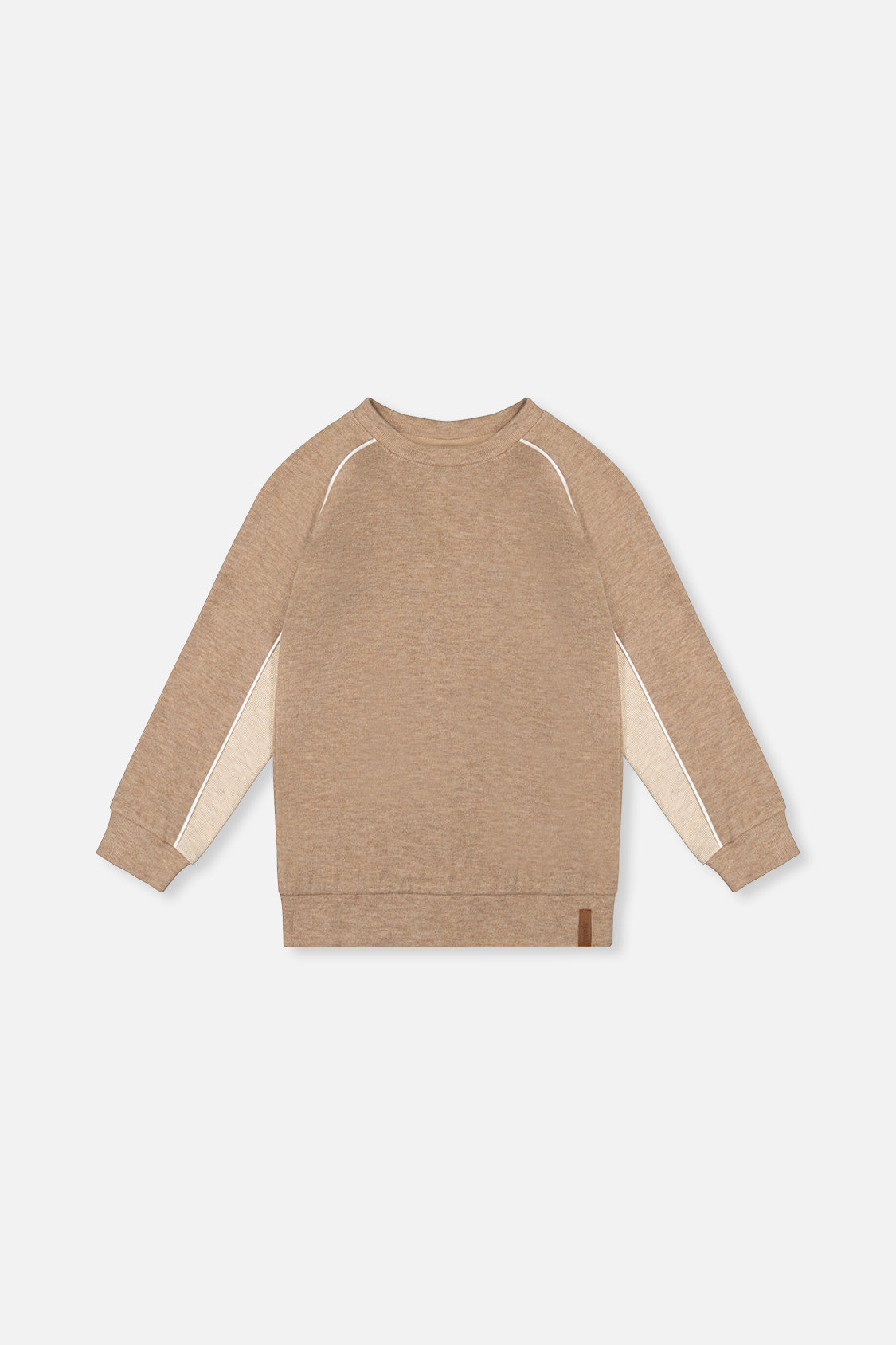 Deux Par Deux Light Taupe Raglan Long Sleeve