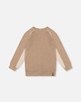 Deux Par Deux Light Taupe Raglan Long Sleeve