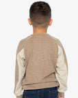 Deux Par Deux Light Taupe Raglan Long Sleeve