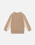 Deux Par Deux Light Taupe Raglan Long Sleeve
