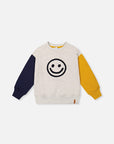 Deux Par Deux Smile Sweatshirt