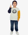 Deux Par Deux Smile Sweatshirt