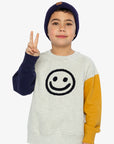 Deux Par Deux Smile Sweatshirt