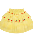 Jelly Mallow Heart Cherry Skirt