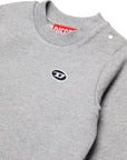 Diesel Grey Logo Sweatshirt Set