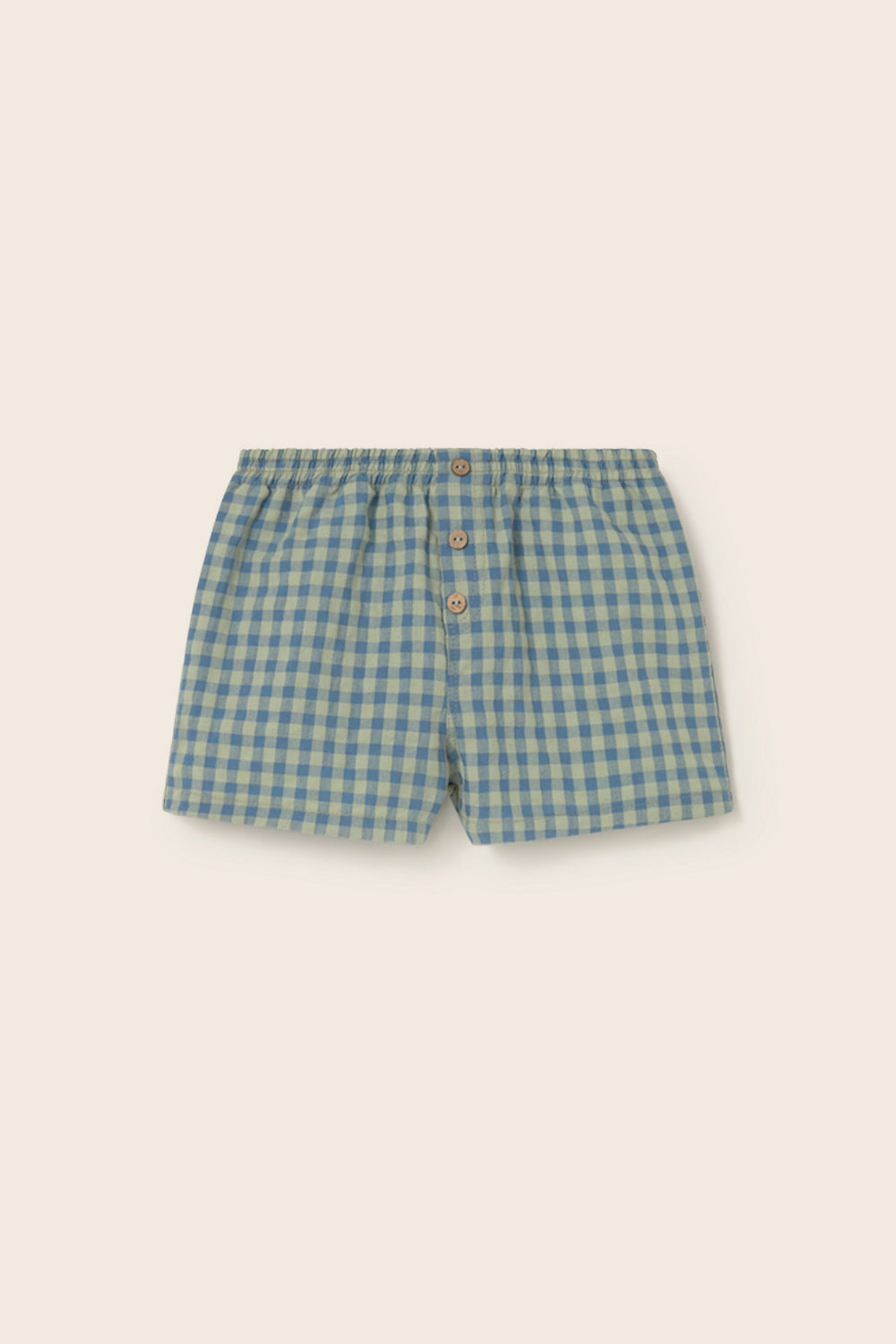 My Little Cozmo Blue Gingham Baby Set