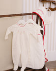 Kipp Red Mini Royals Footie Set