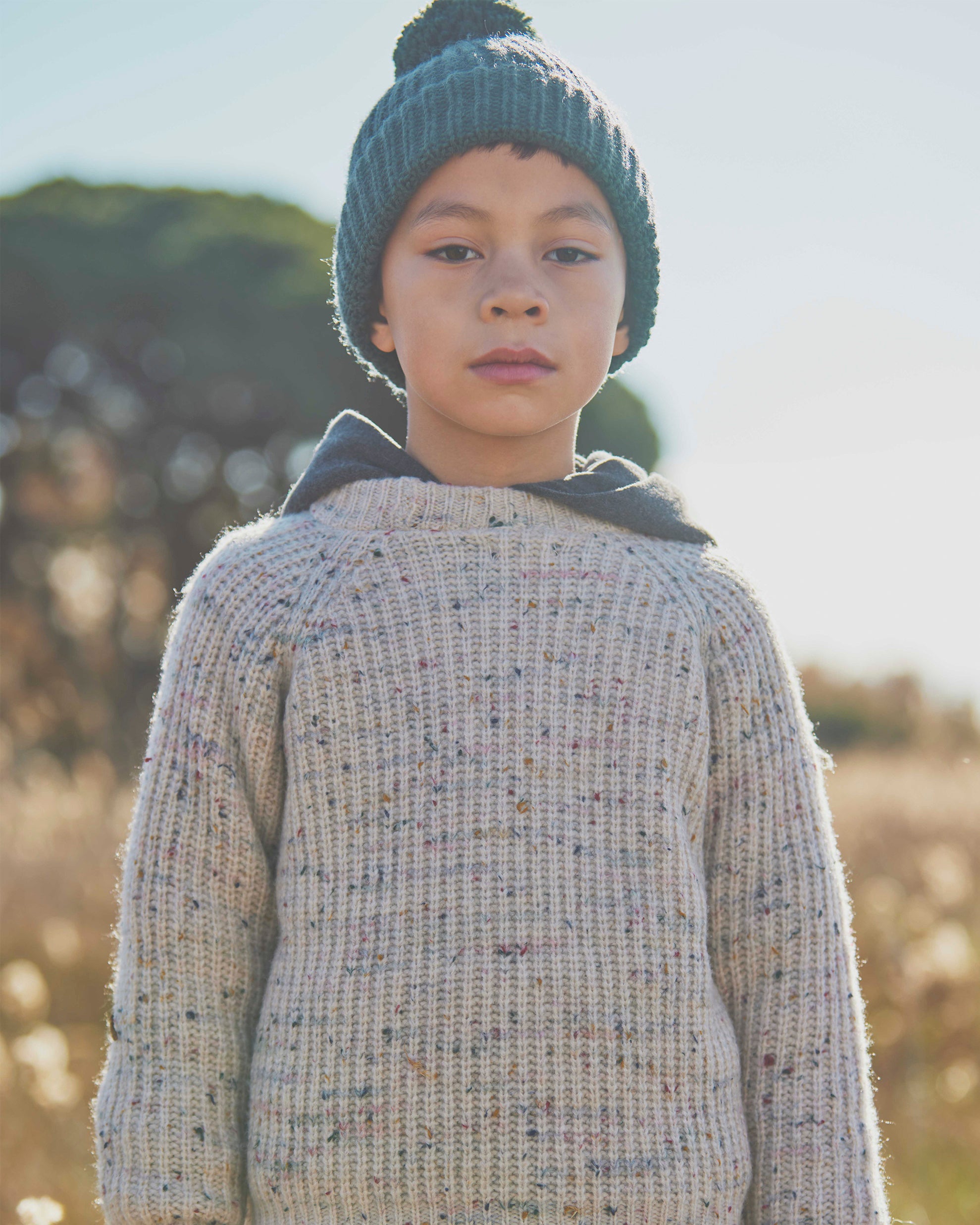 Buho Natural Botonato Sweater