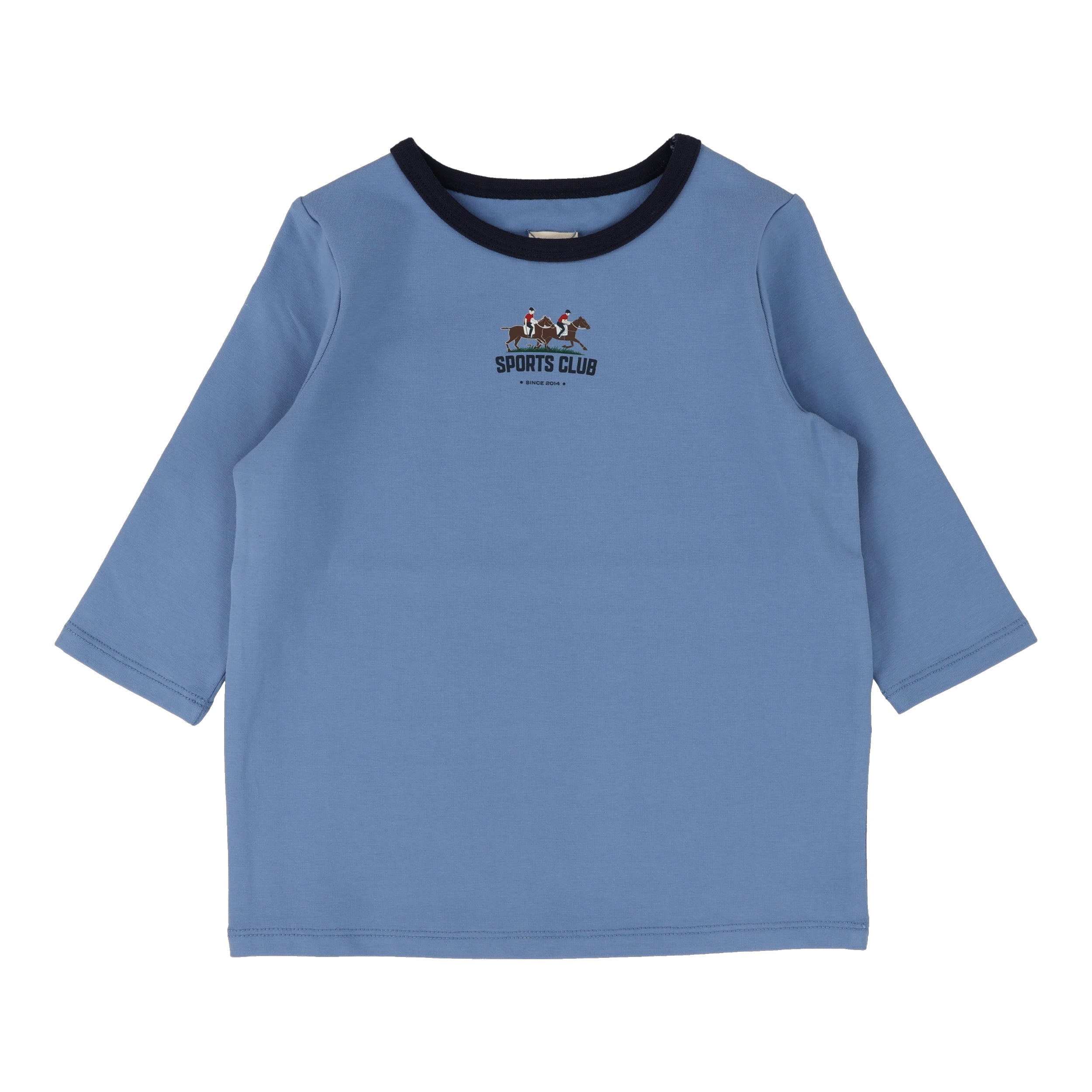 Lil Legs Peter Pan Dress Long Sleeve - Blue Wash Lil Legs Peter Pan Dress Long Sleeve - Blue Wash