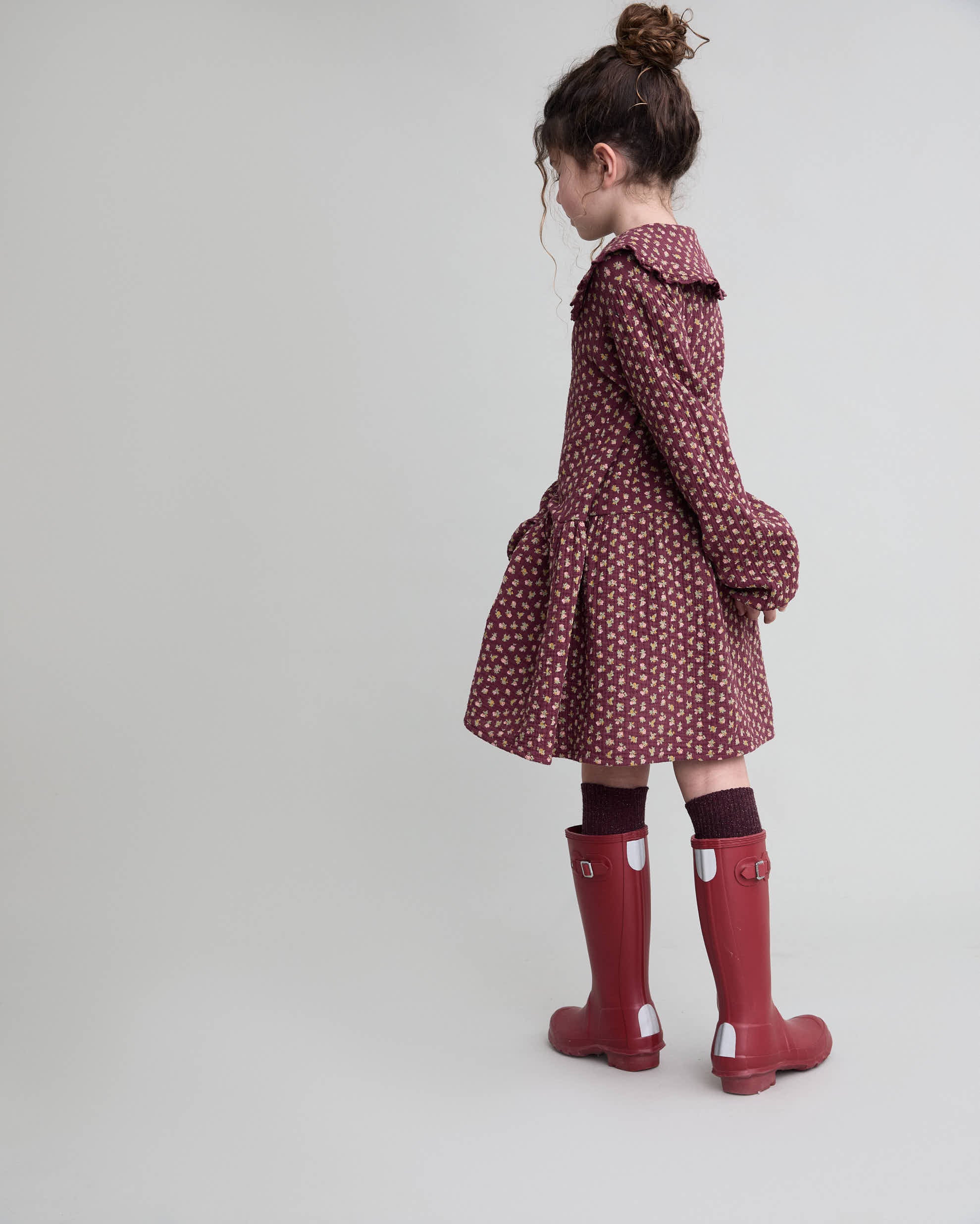 Buho Pomegranate Cottage Dress