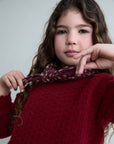 Buho Cherry Knit Sweater Set