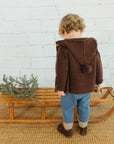 Buho Brownie Botonato Cardigan