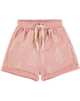 Baby Clic Gelato Pink Shorts Set