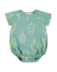 Baby Clic Gelato Green Romper