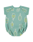Baby Clic Gelato Green Romper